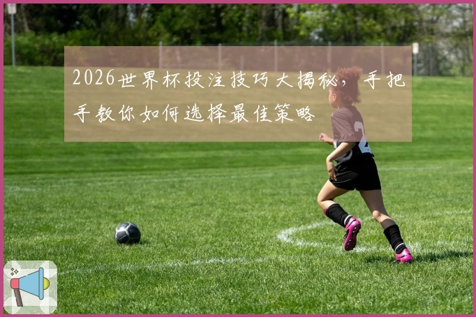 2026世界杯投注技巧大揭秘，手把手教你如何选择最佳策略